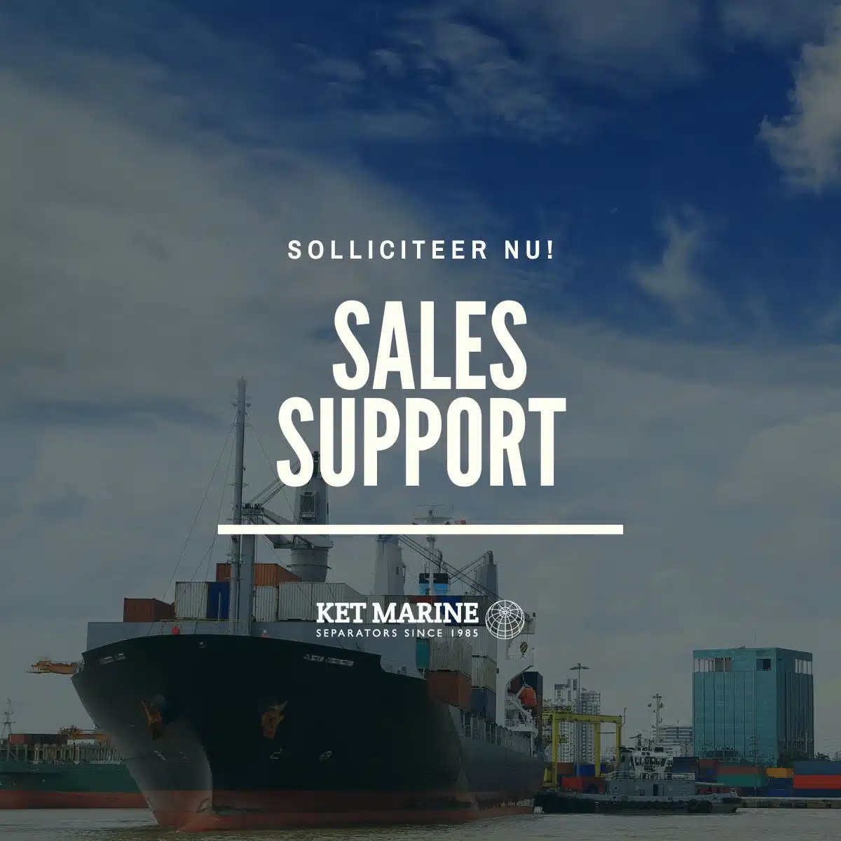 Vacature Sales Support